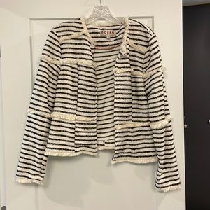 Anthropologie Striped Jacket - M